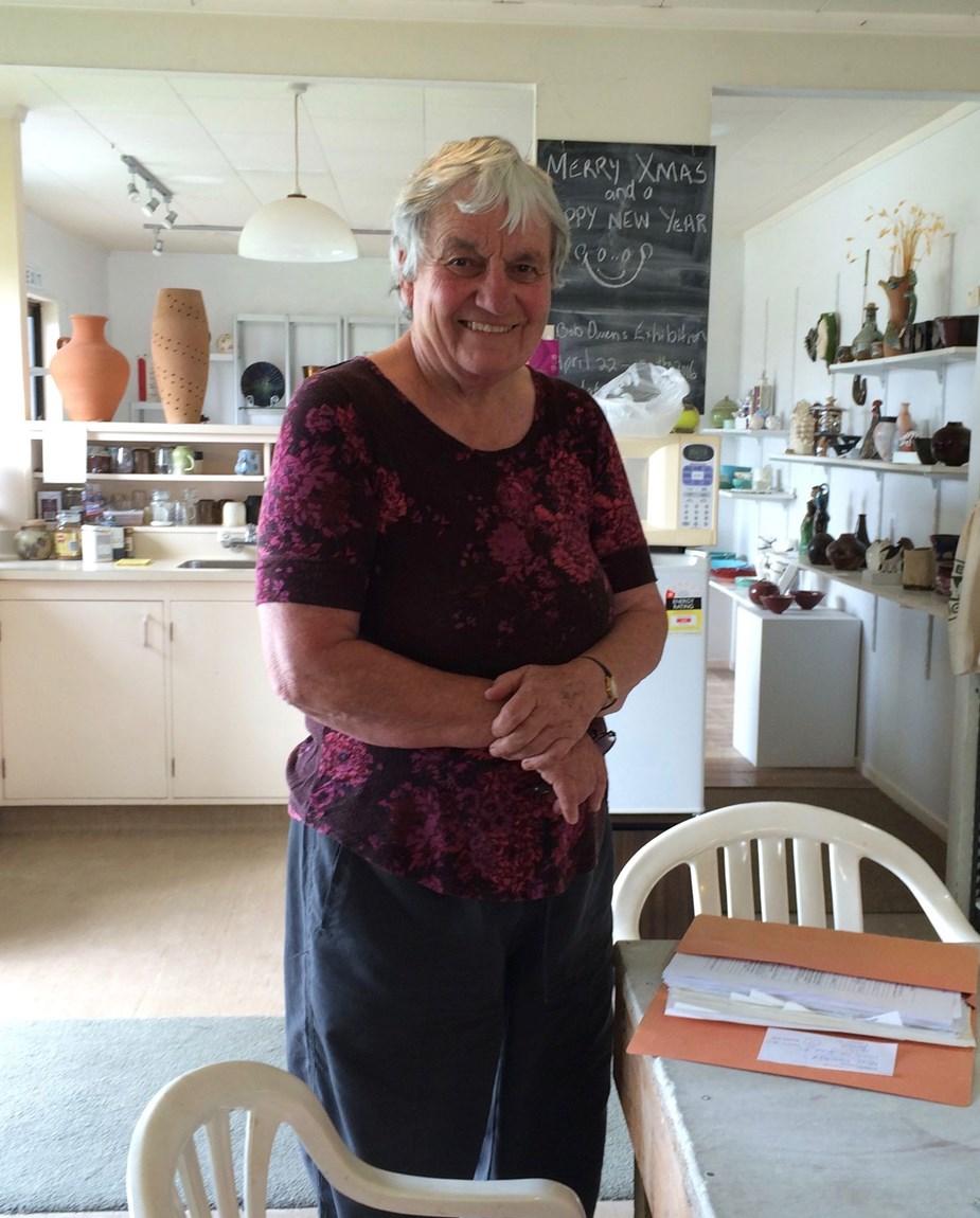 Spotlight on BPC member - Ann Pritchard Ann Pritchard at the Bethlehem Pottery Club Have you always lived in the Bay of Plenty? If not, how long have you lived here?