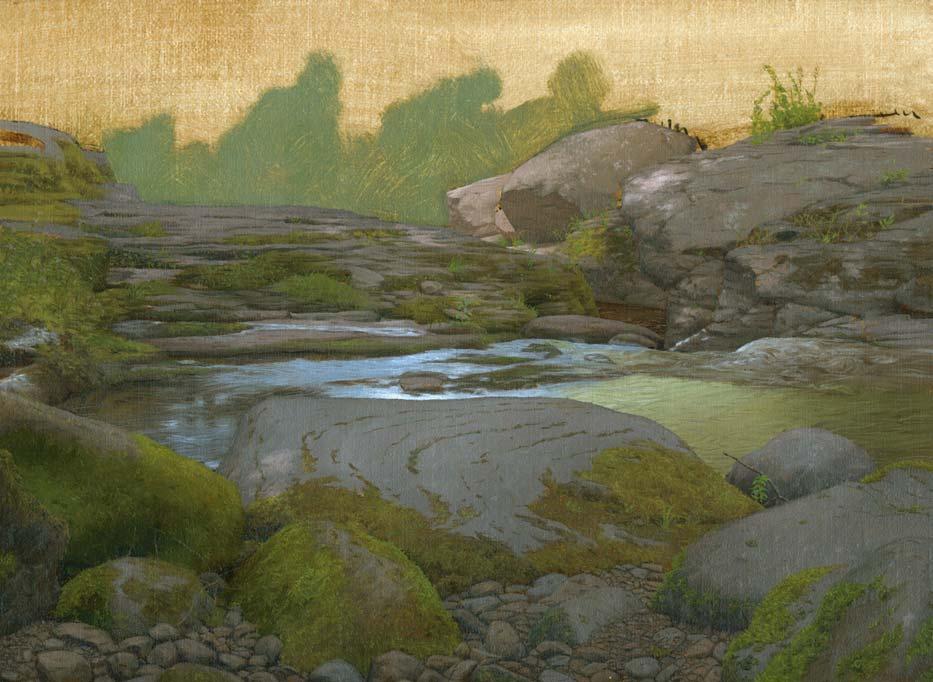 Forest Stream, oil