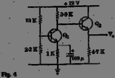 (a) (i) In the level shifter circuit shown in Fig.