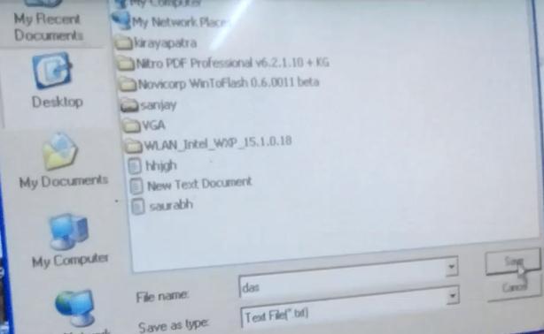 This system can send various types of files including.doc,.txt,.mp3,.jpg, etc. the system is able to transfer and receive all types of files between the systems. Fig.