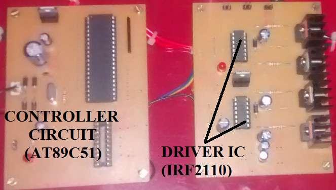 Gate Drivers AT89C51 is used to generate the required pulse for the four MOSFET switches. The frequency range is 10 khz. The output signal from AT89C51 is only 5V.