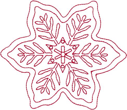 1 80167-30 Snowflake Block 2 80167-31 Snowflake Block 3 80167-32 Snowflake