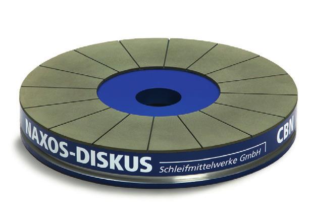 CN & DIAMOND LATERAL SURFACE GRINDING WHEELS Naxos-Diskus can look back on many years of experience in the manu - facture of CN and diamond surface grinding wheels.