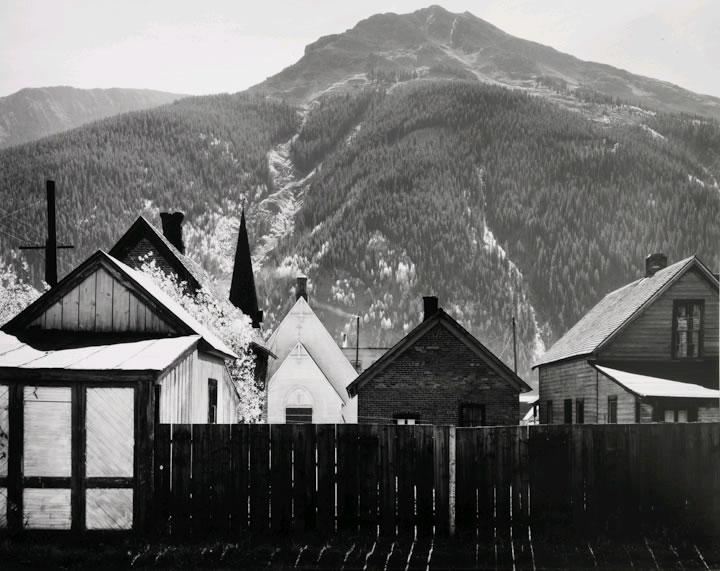 Silverton, Colorado (1951) Gelatin silver print 15-1/4 x 19-7/16 inches, mounted Signed in pencil on mount; with photographer s Portfolio VI, 1974 ink stamp, titled and dated in print, on mount verso.