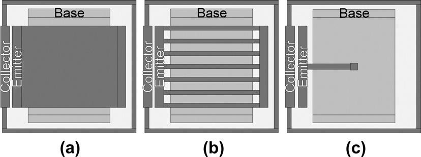 P. Kostov et al. / Solid-State Electronics 65 66 (2011) 211 218 213 Fig. 2a shows the layout with the lowest doped base.