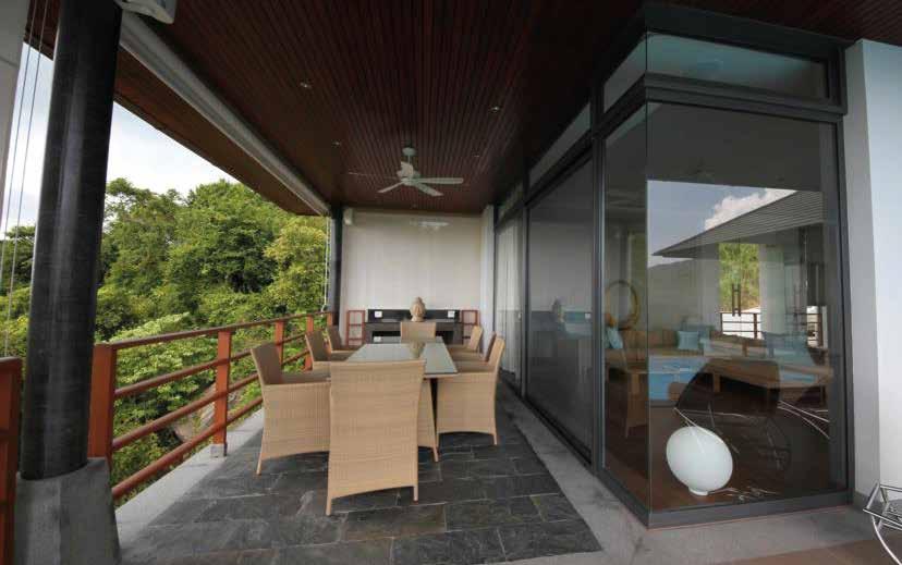 SF 45 Window Systems / Aluminium Framed / Awning - Casement - Fixed An awning window is appropriate for many architectural styles