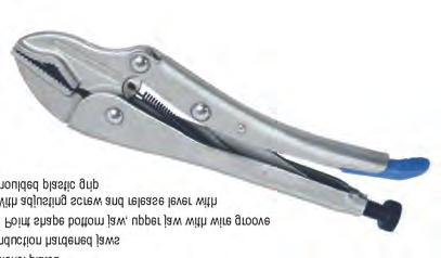 for other work LONG NOSE VICEGRIP WITH CUTTER Locking pliers are equipped with a hex