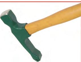 Handle is completely covered with rubber SLEDGEHAMMERS GAU0005 GAU0020 GAU0030 1.8kg 3.6kg 6.