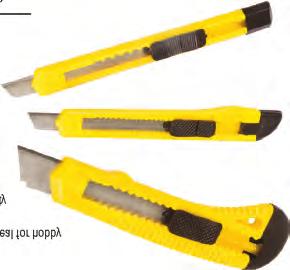 replaceable Includes conventional and slim-line window scrapers with blades A standard duty utility