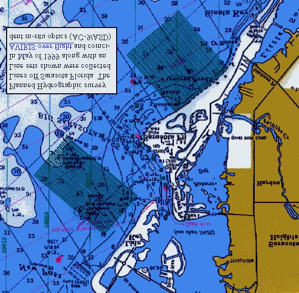 RESULTS The bathymetric survey (see Figure 1) conducted by NRL in May, 1999 in the vicinity of Lido Key and Crescent Beach, has been post-processed and is available on the NRL Code 7342 web site.
