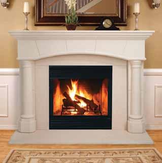 PRemieR Wood-uRNiNg fireplaces energy master With our line of heat-circulating fireplaces, the heat truly is on.