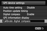 Also calibrate the compass if the direction shown as you shoot seems incorrect.