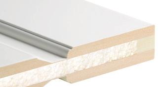 Design Collection MDF doors with expanded polystyrene (EPS) core offer several advantages: 5152