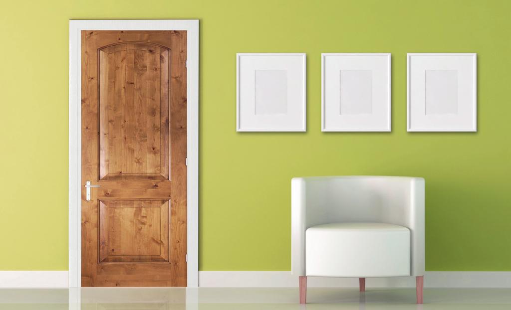 RAISED PANEL DOORS RAISED PANEL DOORS 6'8", 7'0" and 8'0" heights 1'0" to 3'0" widths 1-3/8" and 1-3/4" thicknesses Square, Arch and Eyebrow Tops Fire Rated (available on 1-3/4" only) PANEL OPTIONS