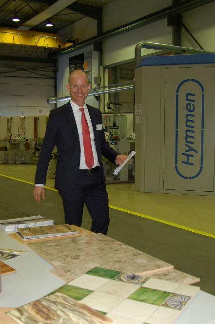 Press release (Hymmen Insight 2018 in-house trade fair) The best wood ever printed: Hymmen in impressive form at the in-house trade fair with the latest developments from digital printing to double