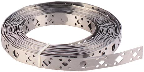 FIXING ANDS TECNICA DATA SEET A versatile multi purpose banding that can be cut, bent and formed for all types of light applications. Galvanised steel EN to 10346 DX51D Z275 or grade 1.