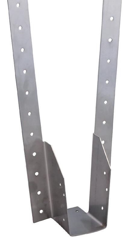 TIMER TO TIMER ANGERS TECNICA DATA SEET Timber to timber joist hangers to support floor joists and trimmers of varying depths. oody No Tag Galvanised steel to EN 10346 DX51D Z275.
