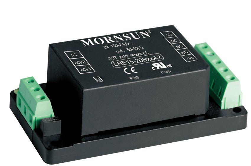 RoHS LHE15-20Bxx series -----a compact size power converter offered by Mornsun.