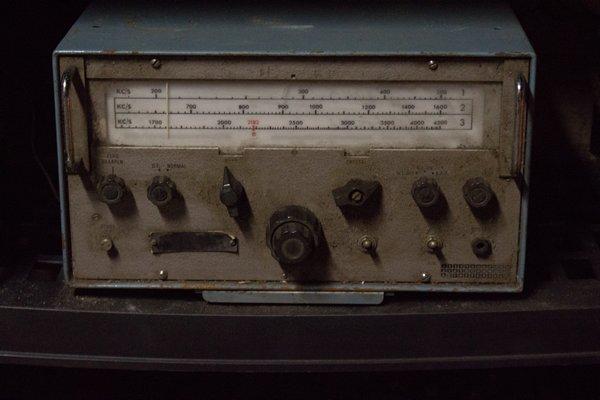Unknown marine radio telephone.