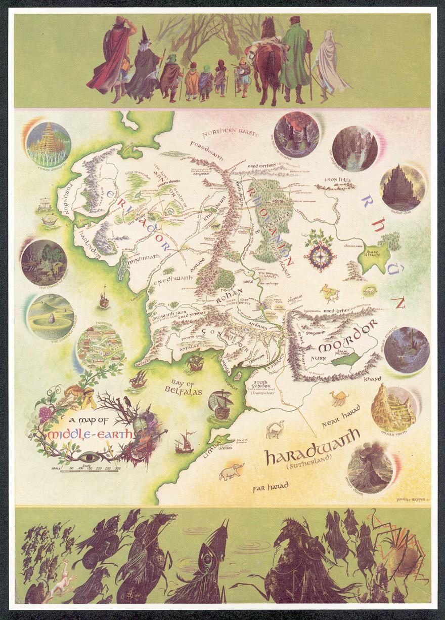 Good to Know Middle-earth is the fictional setting of the majority of author J. R. R. Tolkien's fantasy writings.