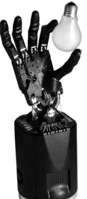 In humanoid proportional robotic hands, precision grip has been difficult to achieve because it requires the presence of one actuator per joint.