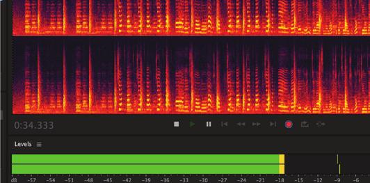 buffer size should not be set too high: Less than 512 samples is better for recording.