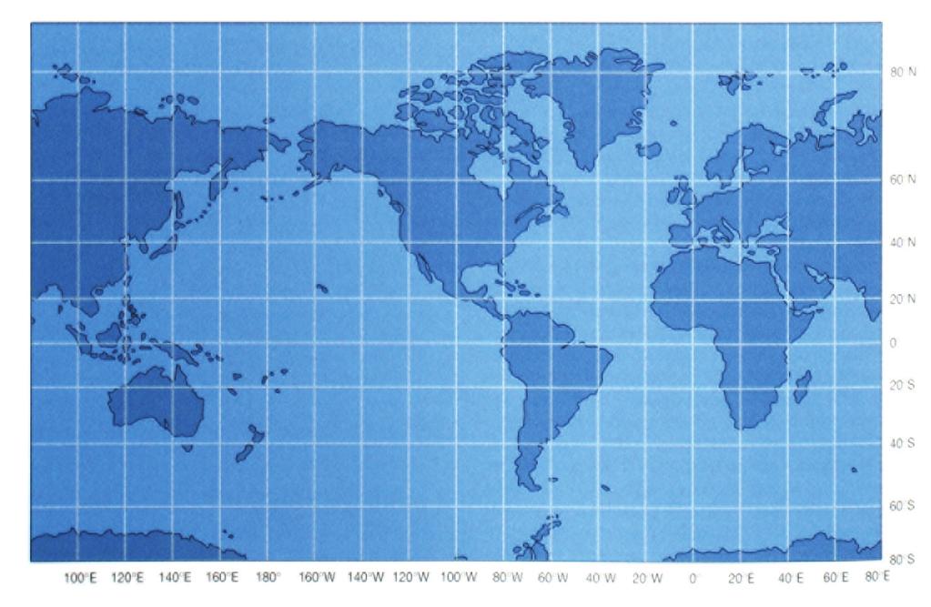 Maps which are used for marine or aeronautical navigation are called charts.