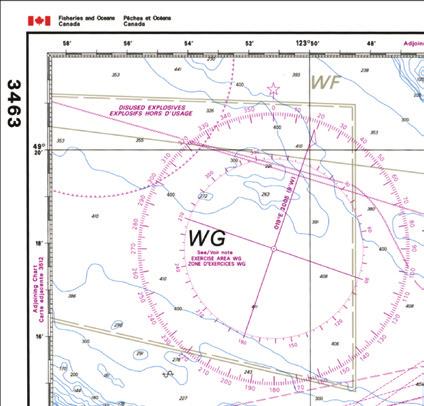 2.7 Chart symbols The chart symbols are described in detail in Chart 1, Symbols, Abbreviation, Terms published by the Canadian Hydrographic Service.