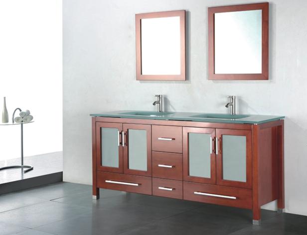 $1,025 $1,025 $1,075 $1,075 $1,125 $1,150 One piece frosted glass top with integrated basin Matching mirror included W59, W71 x H34 x D21 / floor standing / all wood
