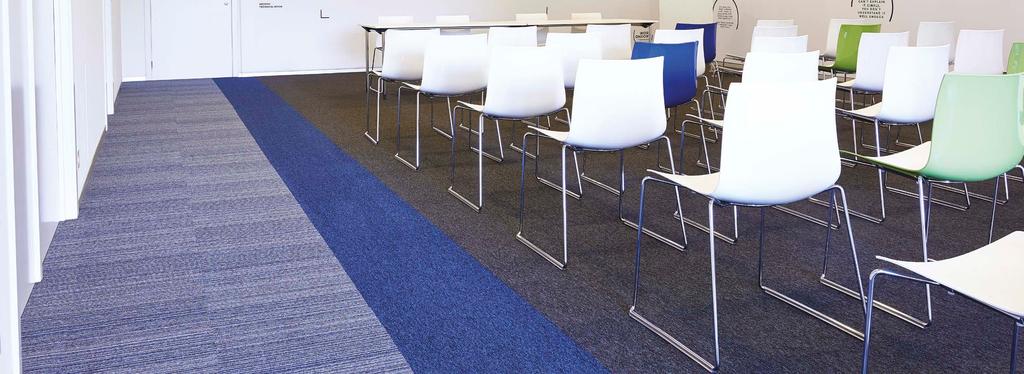 COBALT LINES TRENDY CARPET TILES FOR HEAVY CONTRACT USE Looking for a stylish, yet strong heavy contract tile with flexible design options and high durability?