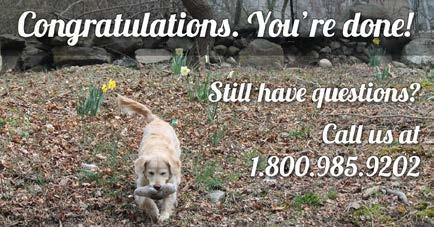 20 Pet Playgrounds www.petplaygrounds.com 1.800.985.9202 Thank you! Thank you for purchasing your Pet Playgrounds Non-Electric Dog Fence Kit.