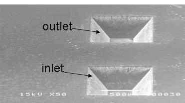 This device is inspired by SGFET technology including a major advantage by the combination of a microfluidic microchannel and an electronic device.