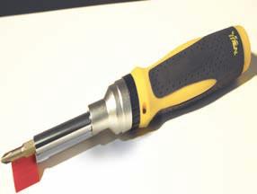 Screwdriver Ratcheting wire connector wrench speeds