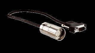 halogen-free, shielded, 10 m DOL-2308-G10M6 2048599 Head : female connector, M23, 12-pin, straight Head : Flying leads Cable: