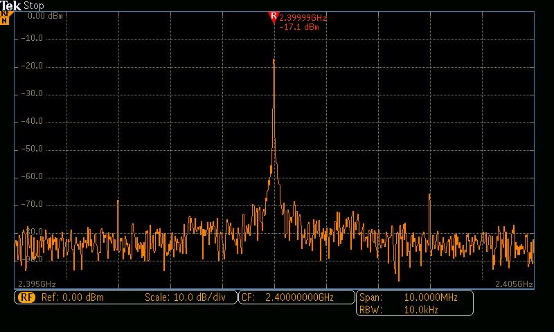 Spectrum Analyzer The MDO3000 is the first oscilloscope in its class to include an integrated spectrum analyzer.