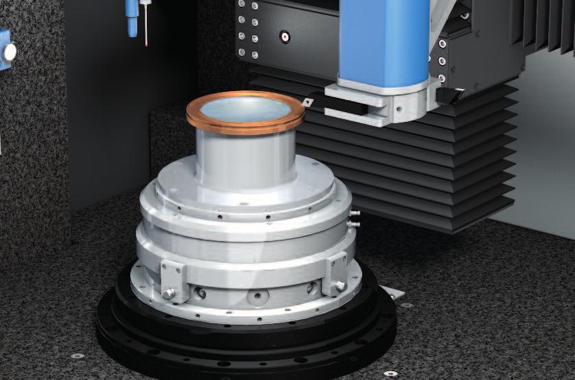 ATS 200 Alignment Chuck The alignment chuck is a crucial element in achieving high accuracy during machining. It aligns the optical axis with respect to the rotational axis of the spindle.