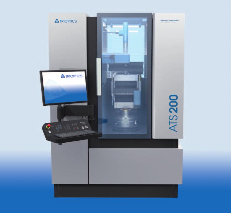 ATS - Alignment Turning Station ATS Alignment Turning Station Alignment Turning Station with Fully Integrated Measurement Technology for High-Precision Manufacturing of Mounted Lenses Increasing
