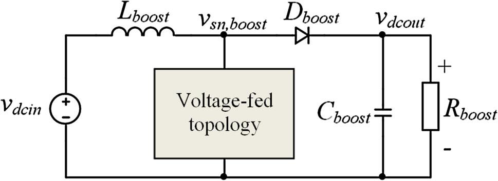 1230 Olive Ray and Santanu Mishra Figure 4. Switch-node voltage of boost converter used as the source for voltage-fed converter topologies. interface to the voltage-fed topologies.