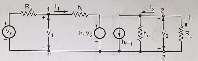 indicated in Fig. Transistor in any one of the three possible configurations.
