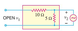 5 X10-4,h 21 = 50,h 22 = 25µA/V. If R L = Rs, = 1,000 Ω, find the various gains and the input and output impedances.