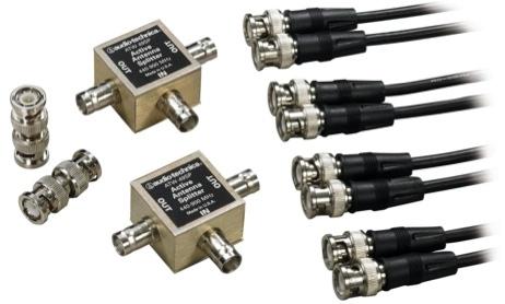 Splitters ATW-49SP active unity gain antenna splitters Distributes one set of antennas to two receivers