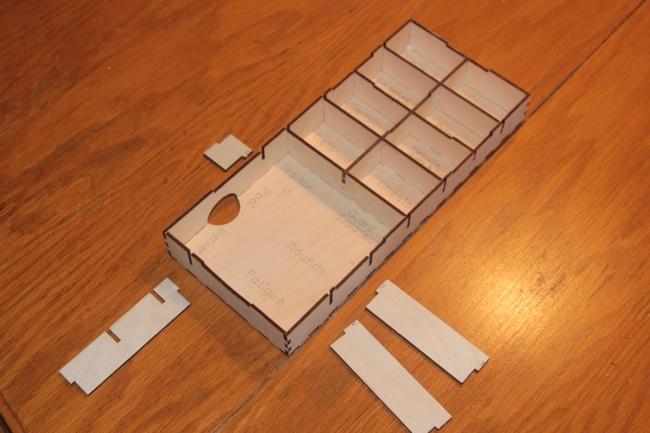 Sometimes parts of the plywood kit can be bent or warped, a weight such as a heavy book is all that s needed together with
