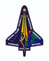 Husband mission commander; Kalpana Chawla mission specialist; William C. McCool pilot.