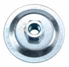 Max RPM: 7,250. Cat# 72375 TYPE 11 STEEL GRINDING wheel Cup wheel, metal. 5 with 5/8-11 arbor.