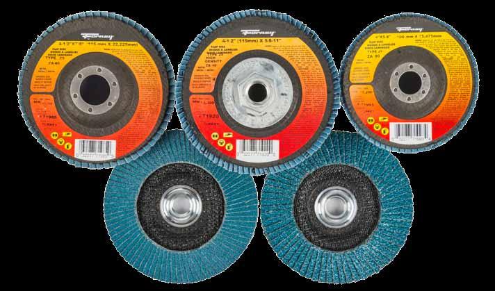 type 29 flap discs Blue zirconia flap discs for 4 or 4-1/2 angle grinders. Cuts fast and outlasts sanding discs 10 to 1. Great flexibility. Ideal for rough or fine finishing.