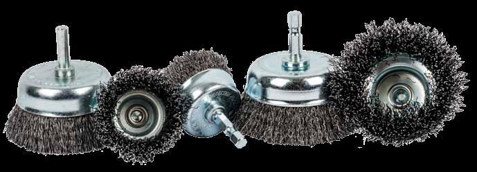 crimped wire wheel brushes Cat# description max rpm size (in.) arbor tool Wire size 72234 13,000 4 5/8-11 & M14 Industrial Pro premium crimped wire wheel x 2.0 Angle grinder 72235 brush.