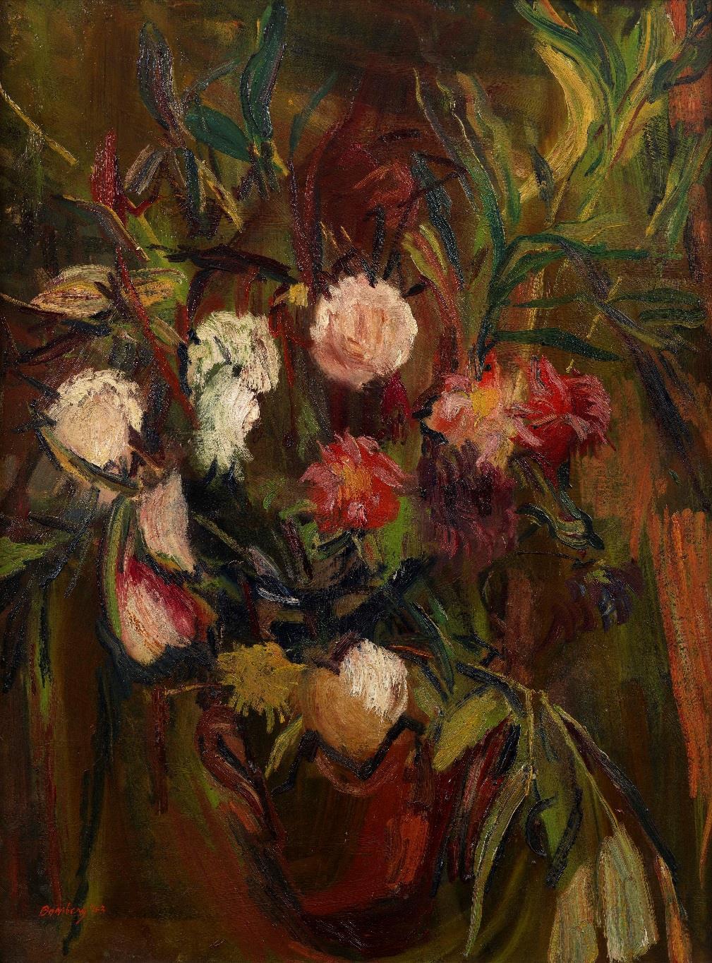 Flowers in a Vase, 1943,