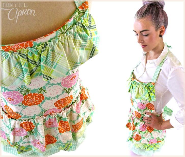 As with store-bought aprons, our design is meant to be one-size-fits-all. However, we realize you may still wish to make yours smaller or larger.