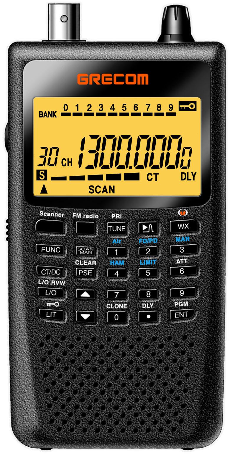 PSR-120 300 Channel VHF/Air/UHF