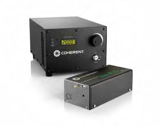 Verdi G-Series Low-Noise, Green s of s s The Verdi G-Series is a revolutionary green pump laser that uses a semiconductor chip as the active medium in place of a conventional laser crystal.